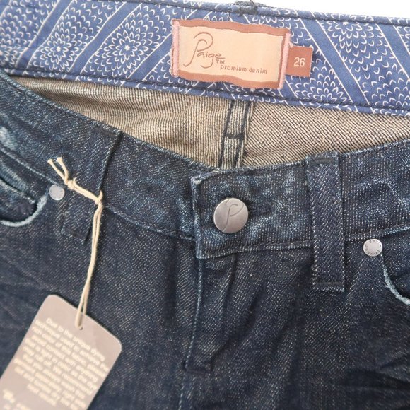 PAIGE Laurel Canyon Low Rise Bootcut Jeans 24, 26 - Picture 7 of 11